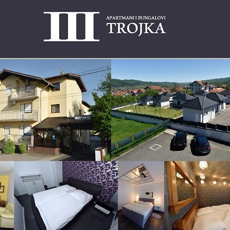 Apartmani I Bungalovi Trojka Banja Luka Eksteriør bilde