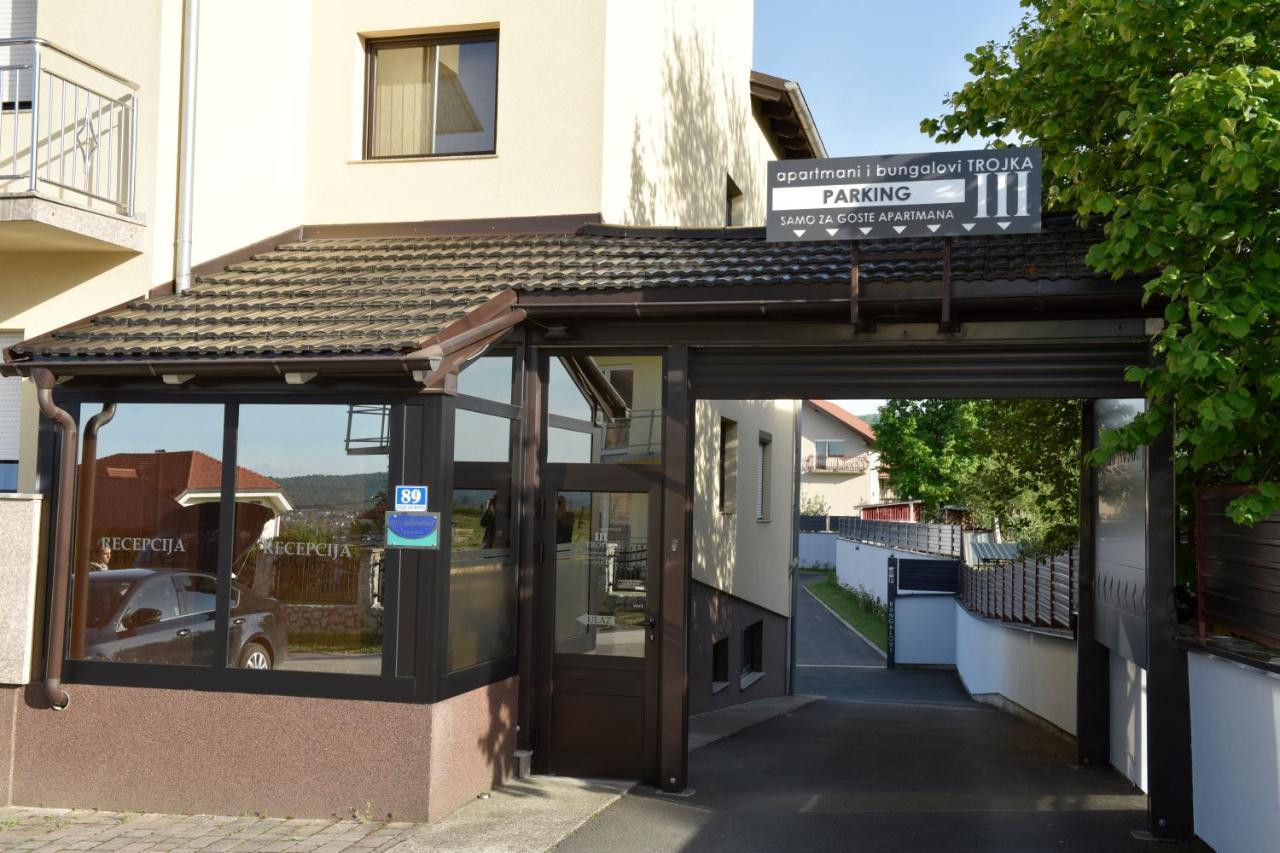 Apartmani I Bungalovi Trojka Banja Luka Eksteriør bilde